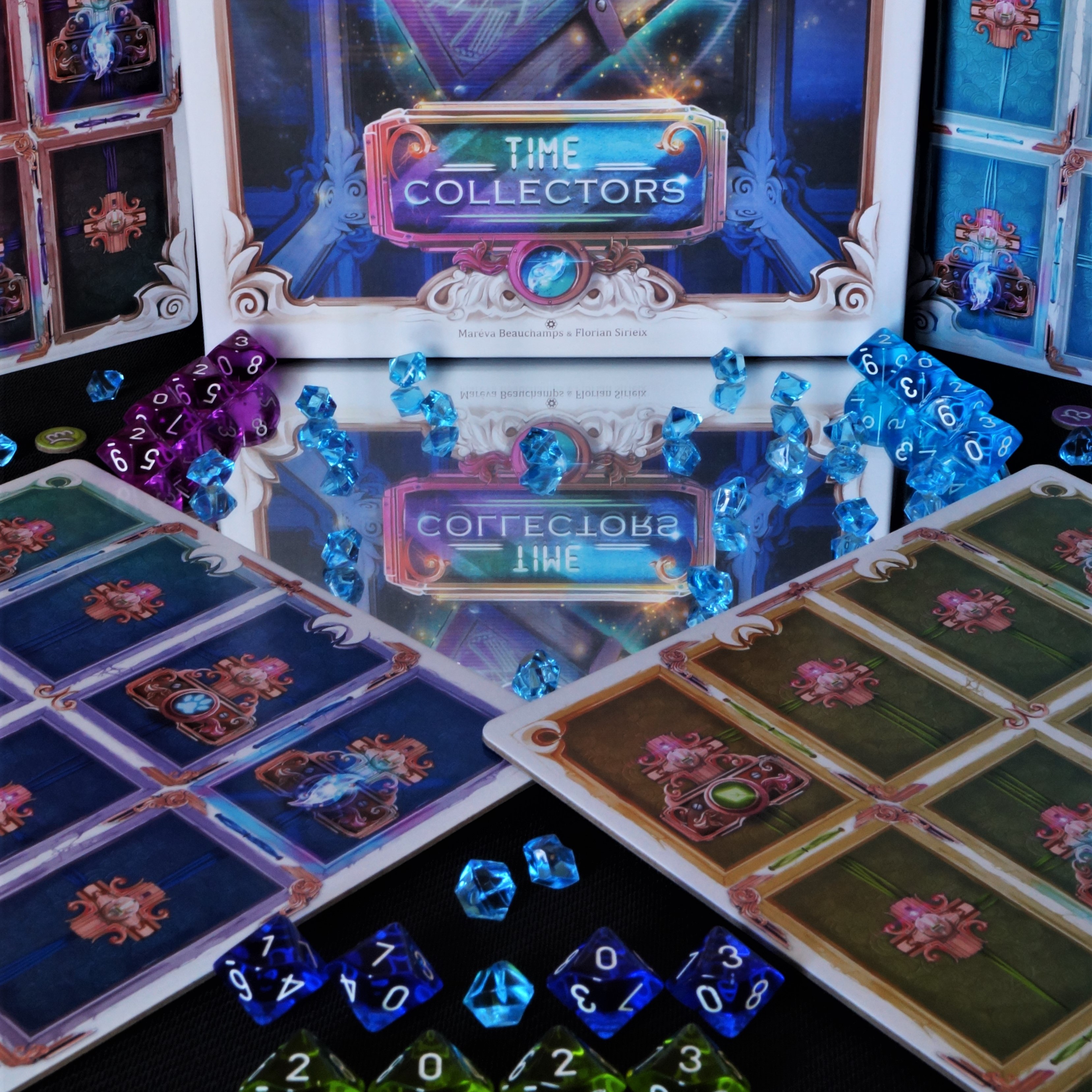 Time Collectors components in play