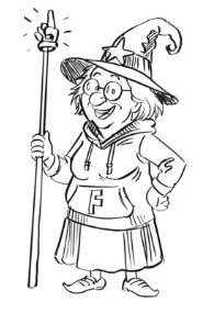 Discarded mascot: the fairy