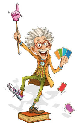 Discarded mascot: the mad professor